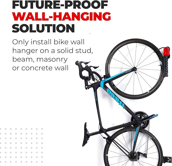 Pro Bike Tool Swivel Bike Rack, Wall Mount