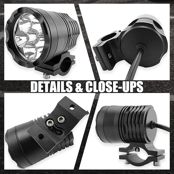 Motorcycle Driving Lights 12-60V 40W 3600LM LED Fog Lights