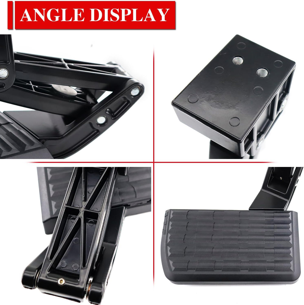 75302-01A Rear Bed Step Retractable Bumper Step for Ford F150 2006-2014, Fold...