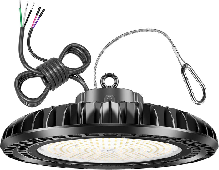 500W LED High Bay Light 72, 500LM DLC ETL Listed Industrial Grade UFO Light