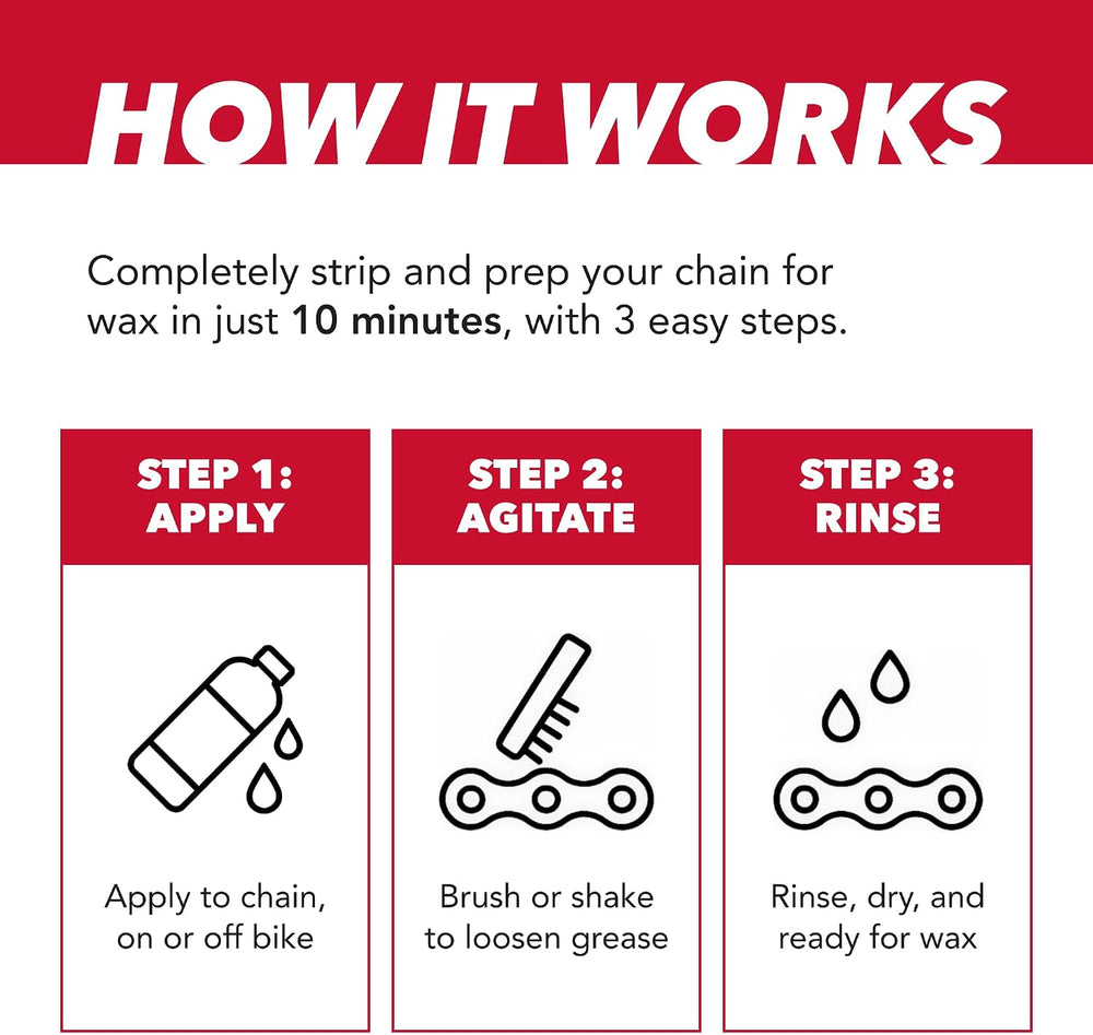 SILCA Ultimate Chain Stripper and Wax Prep, Cleaner & Degreaser - 16oz