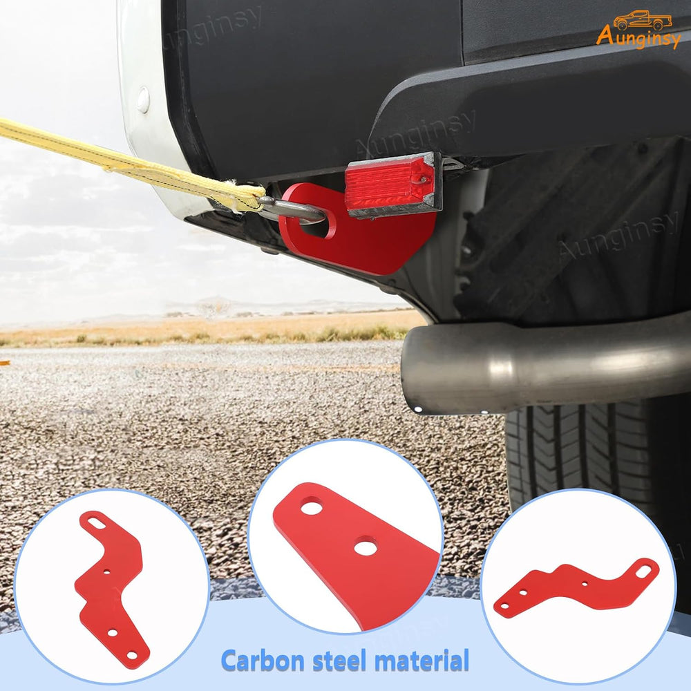 Aunginsy 2PCS Rear Tow Hitch Receiver Hook Compatible with Toyota Tundra 2026...