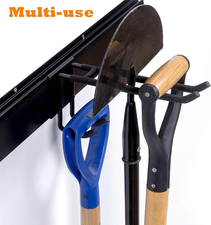 WALMANN Garage Storage Organization System Ski Wall Rack 10 Pairs of Skis Mount