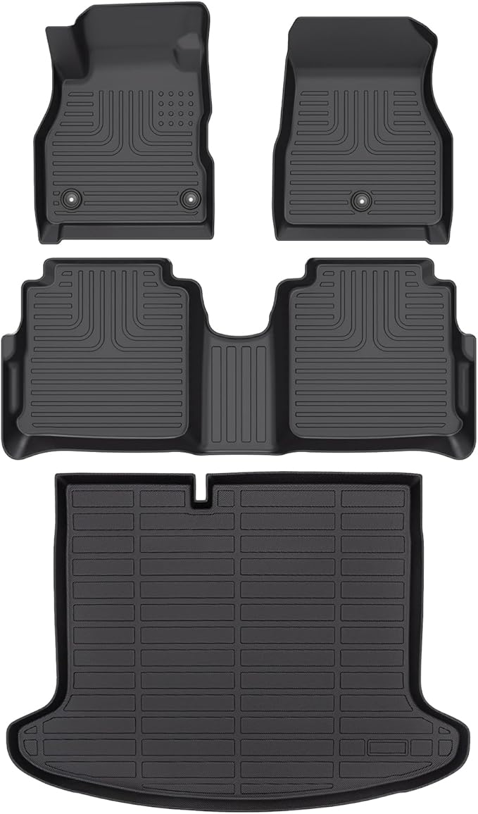 Wayhigh-All Weather Floor Mats & Cargo Liner Set