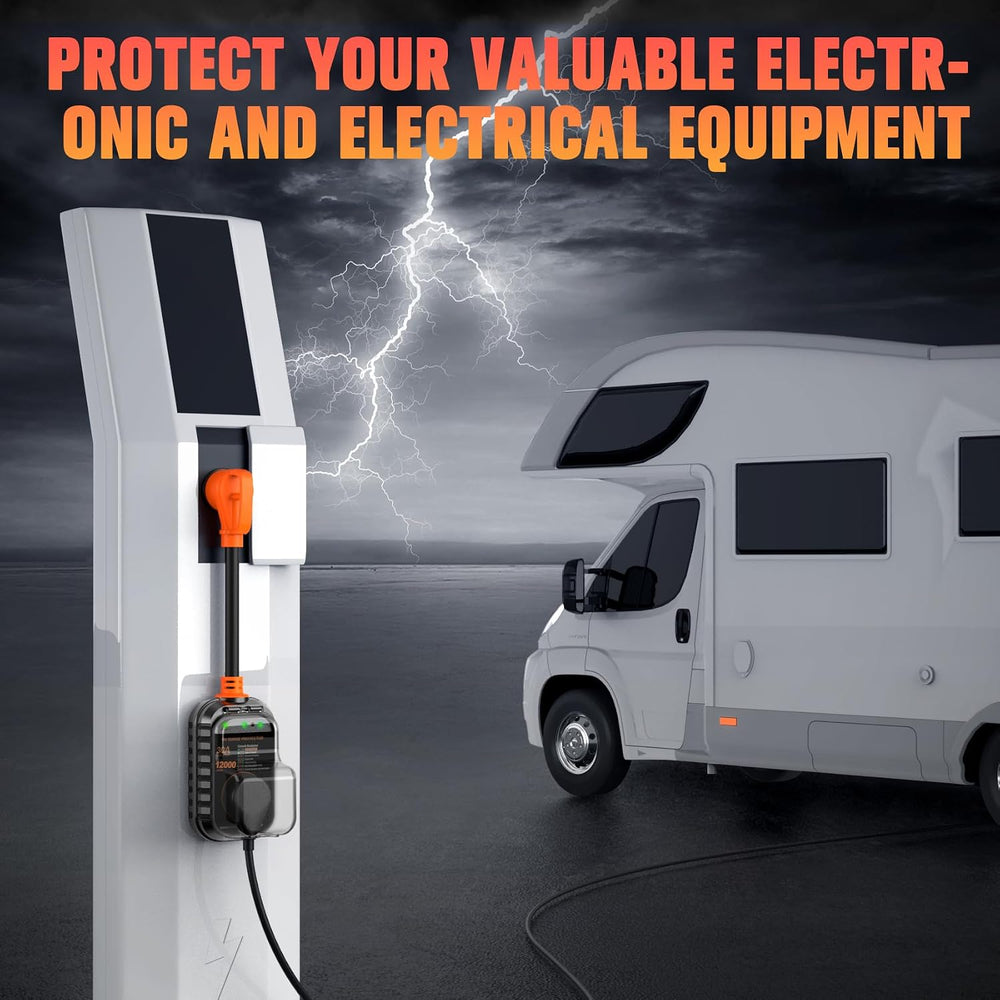 GEARGO RV Surge Protectors 30 Amp RV Circuit Analyzer, [𝟐𝟎𝟐𝟔 𝐍𝐞𝐰 𝐔𝐩𝐠𝐫𝐚𝐝𝐞𝐝 &am...