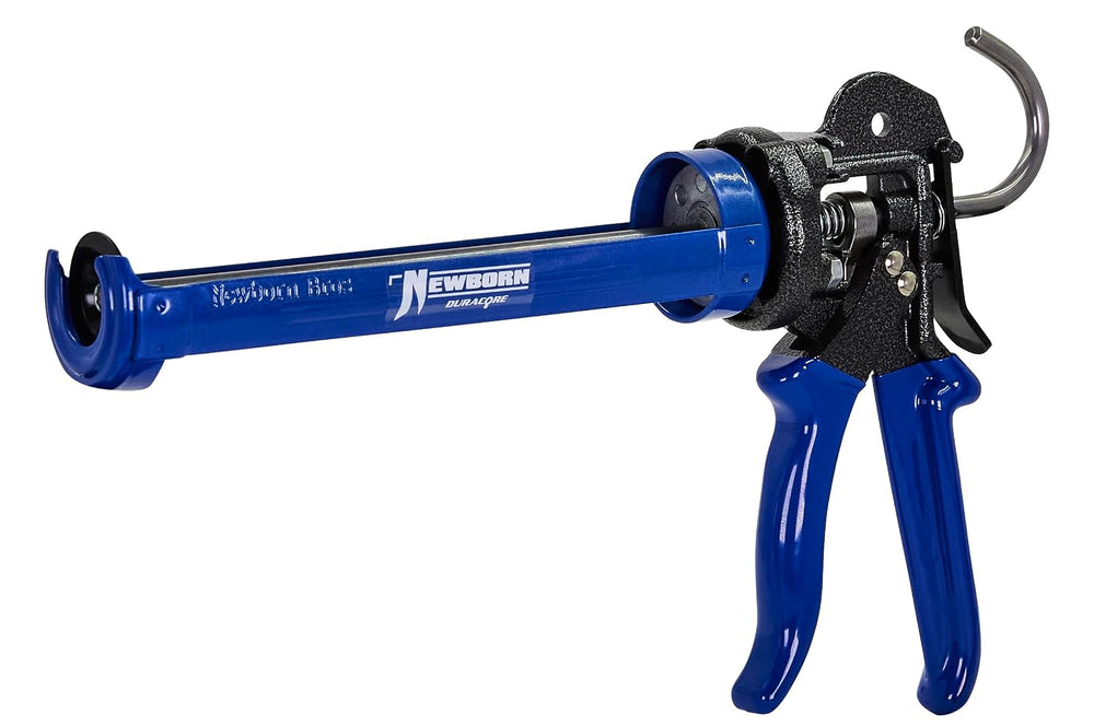 Newborn 375-XSP Super Smooth Rod Revolving Frame Caulking Gun, 1/10 Gallon Ca...