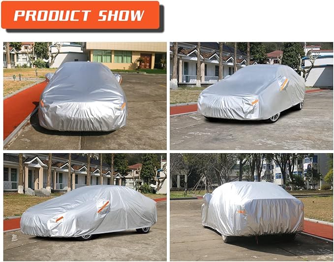 Kayme Car Covers for Automobiles Waterproof All Weather