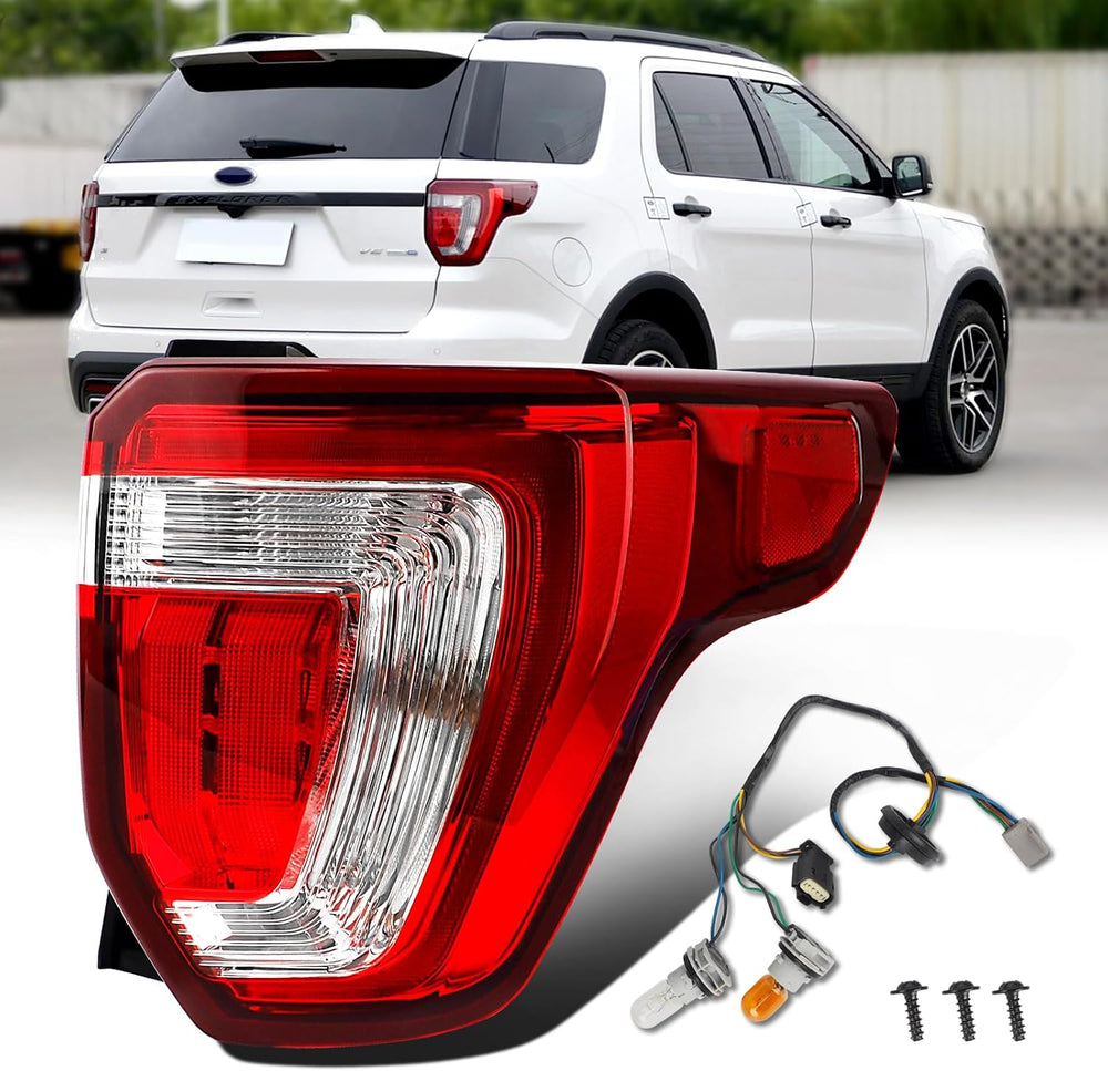 LED Tail Lights Compatible with 2016 2017 2018 2019 Ford Explorer | TailLight...