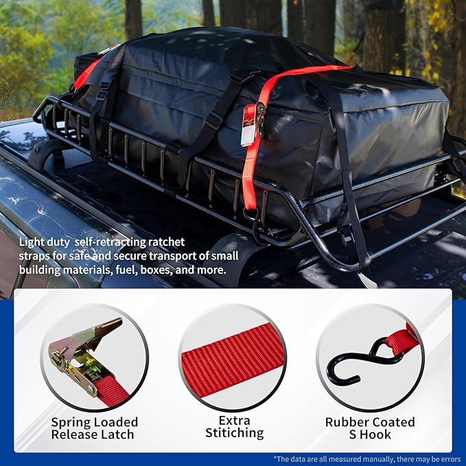 Roof Rack Basket 51" X 36" X 5" Rooftop Rack Cargo Carrier Uni...
