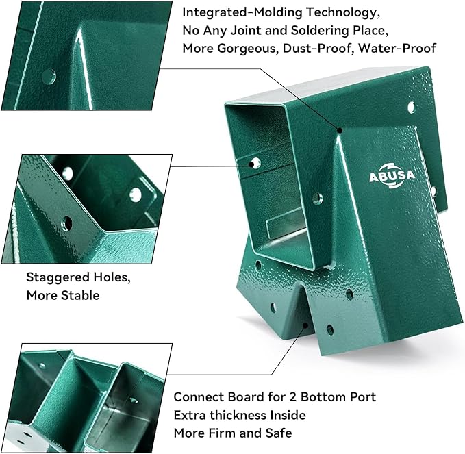 Heavy Duty Swing Sets Brackets Including 2 Green A-Frame Swing Set Brackets and