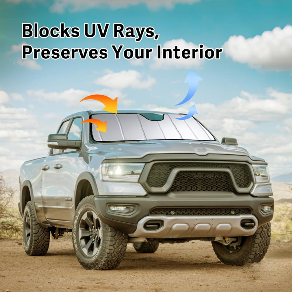 2019-2026 Car Windshield Sun Shade for 2019 2020 2021 2022 2023 2024 2025 202...