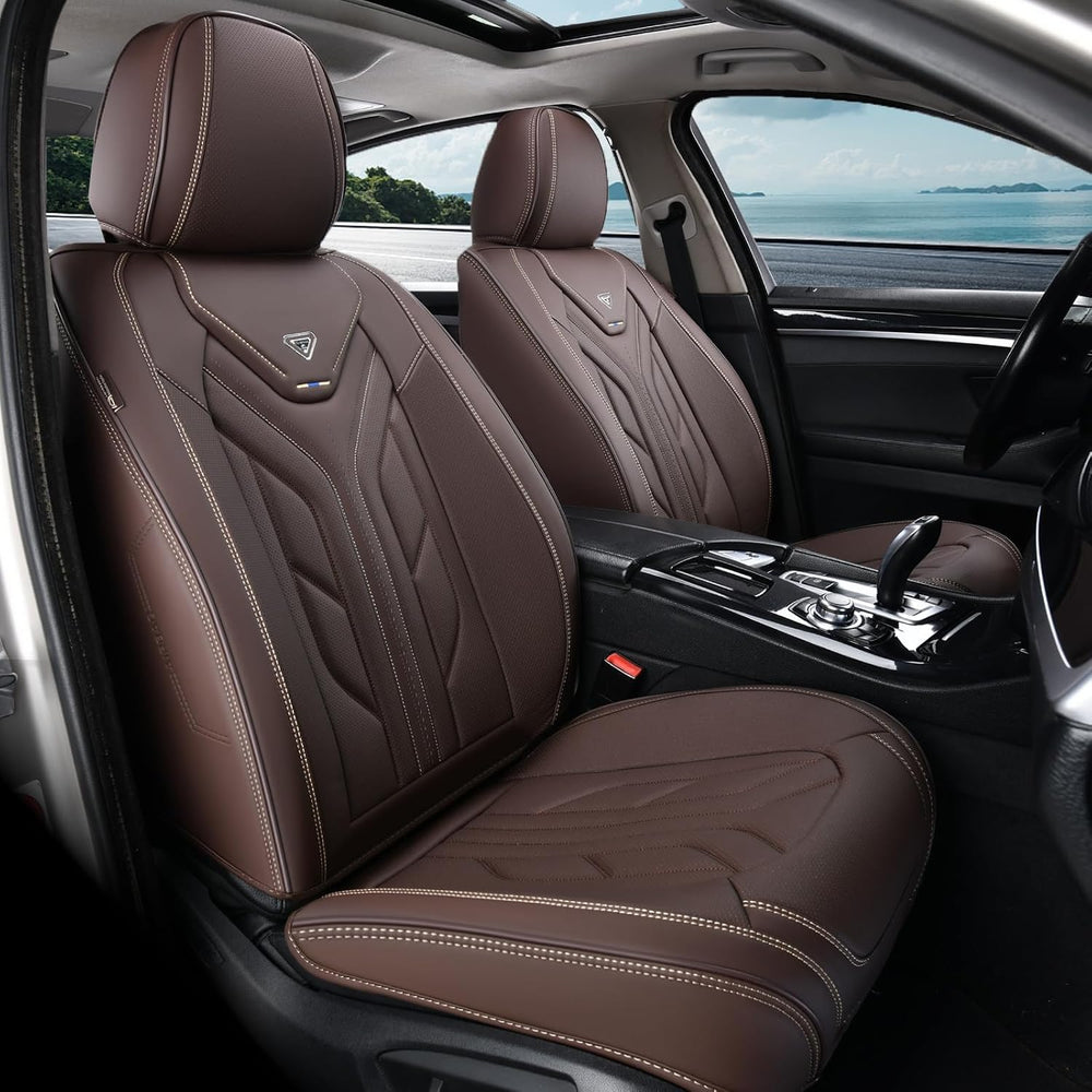 Coverado Front Seat Covers, Car Seat Covers Front Seats, Leather Seat Covers ...