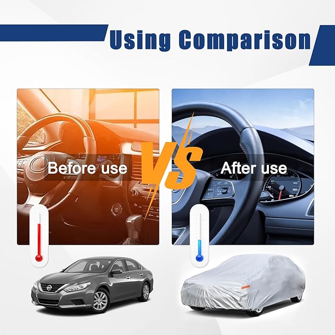 Kayme 6 Layers Car Cover Custom Fit
