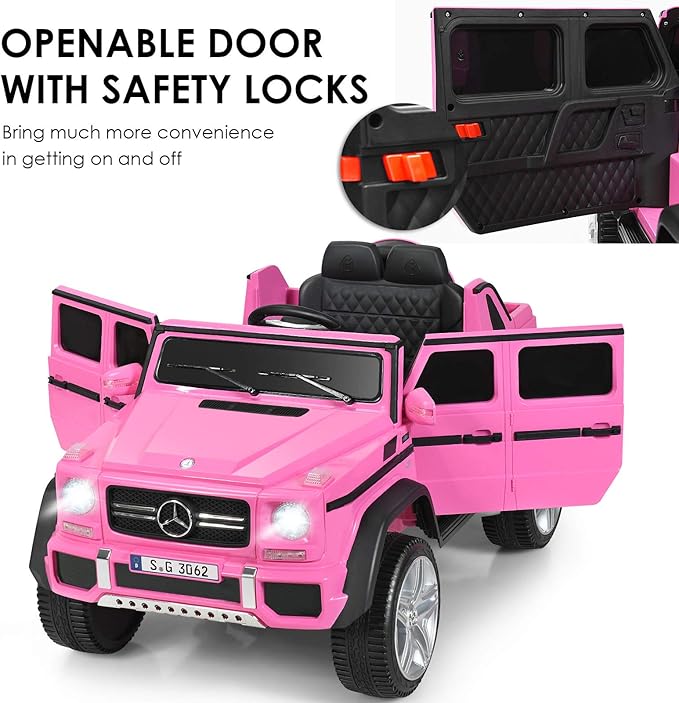 Costzon Ride on Car, Licensed Mercedes-Benz Maybach, 12V Battery Powered