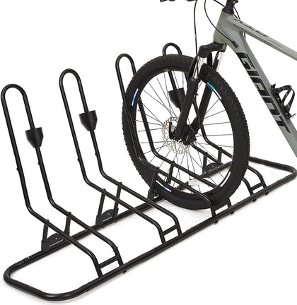 4 Floor Bike Rack, Safeguard Disc Brakes & Derailleurs Design, Waterproof