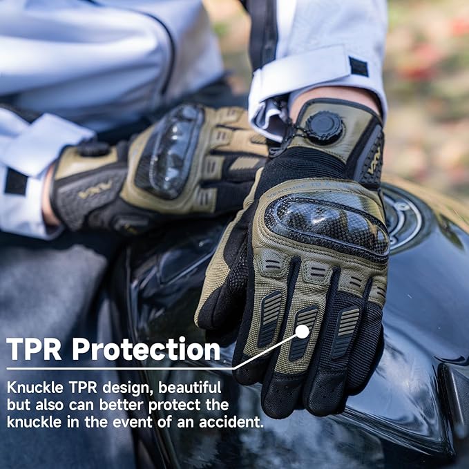 VXW High Protection Motorcycle Gloves