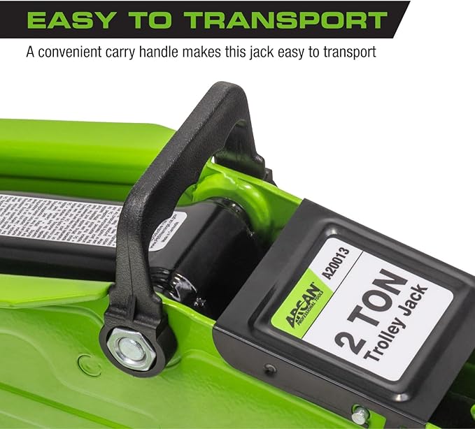 ARCAN Tools 2-Ton Steel Trolley Jack