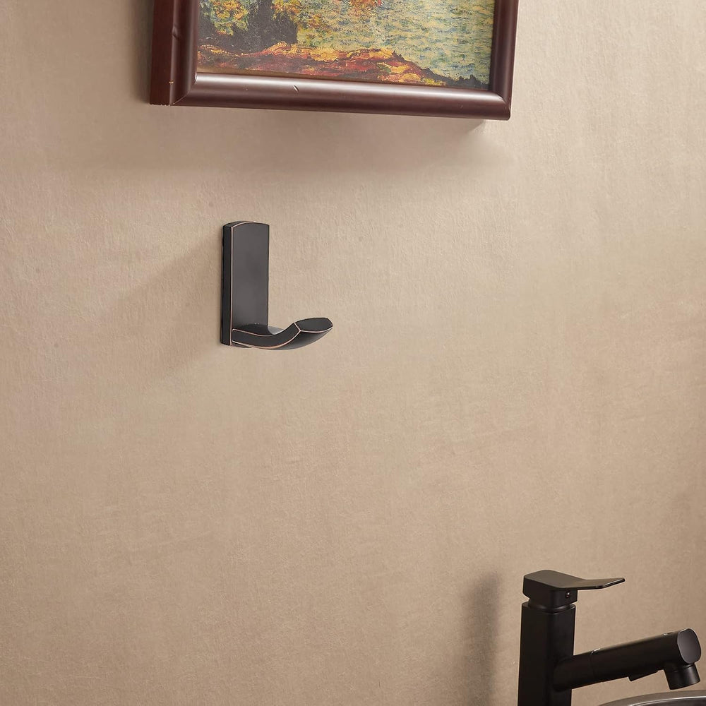 WINCASE Bronze Towel Hook, Bathroom Antique Robe Hooks Wall Mounted, Oil Rubb...