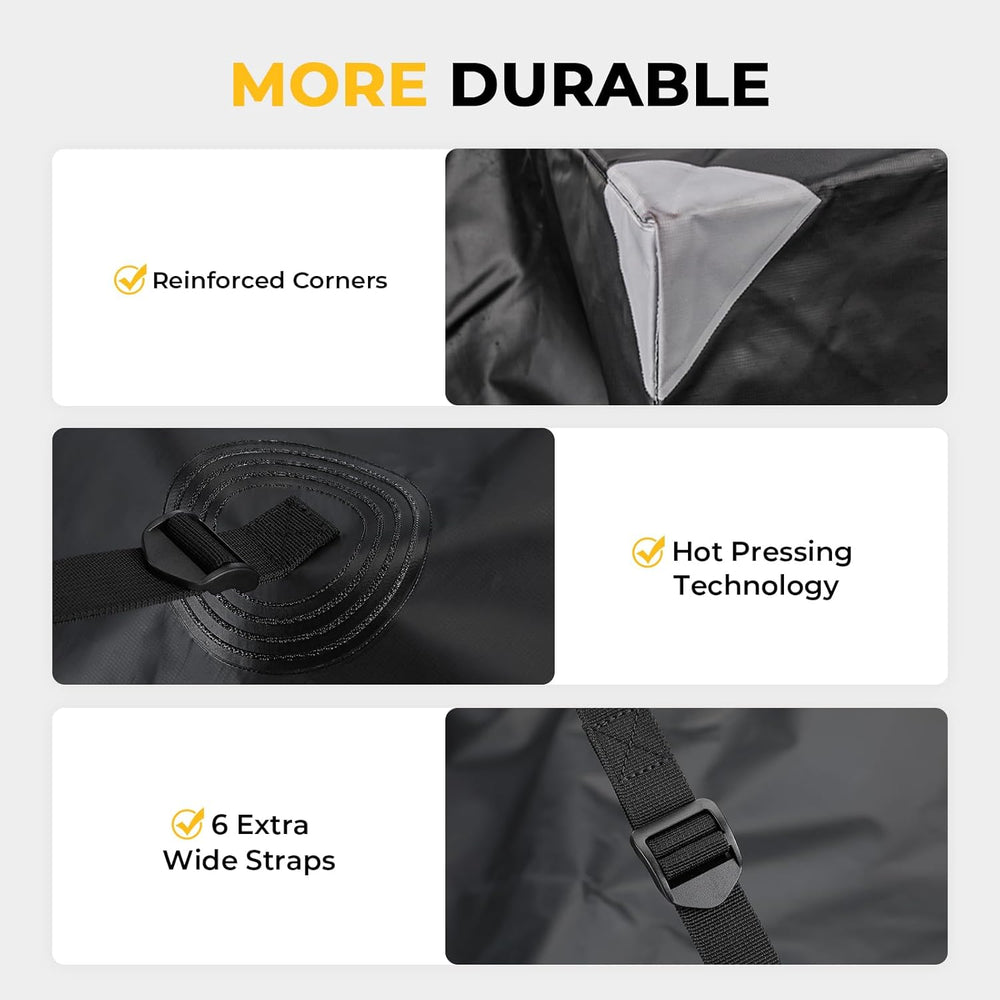 BougeRV Hitch Cargo Carrier Bag Waterproof/Rainproof for Car Truck SUV Vans R...