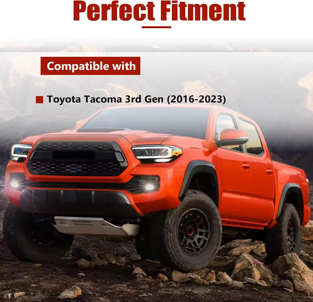A-Pillar Grab Handle for Toyota Tacoma 3rd Gen 2016-2023 Black | Driver side ...