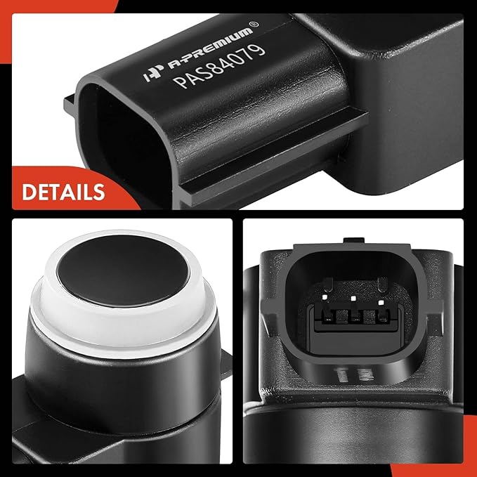 A-Premium 4-PC Reverse Backup Parking Aid Assist Sensor Compatible
