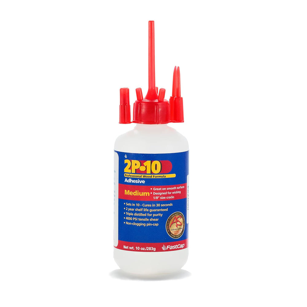 FastCap 2P-10 - Medium – High Performance Super Glue - CA (Cyanoacrylate Adhe...