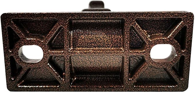 Heavy Duty Bronze Swing Hangers Screws Bolts Included Over 5000 lb Capacity (...