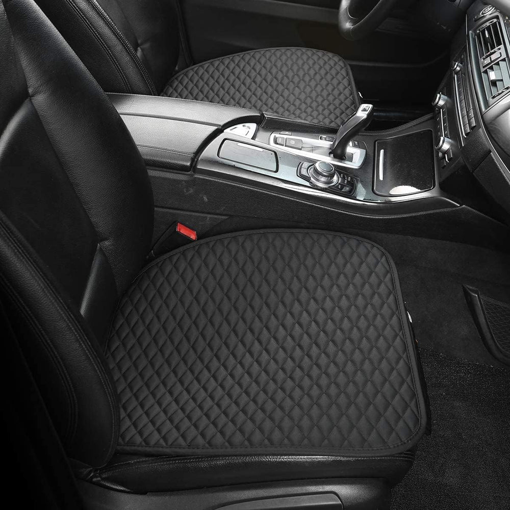 West Llama Pu Leather Car Seat Bottom Covers Protectors Include 1 Pair Front ...
