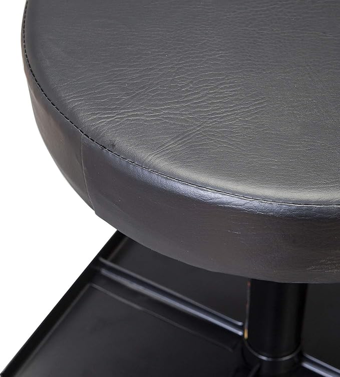 Torin ATR6350B Rolling Pneumatic Creeper Garage/Shop Seat: Padded Adjustable