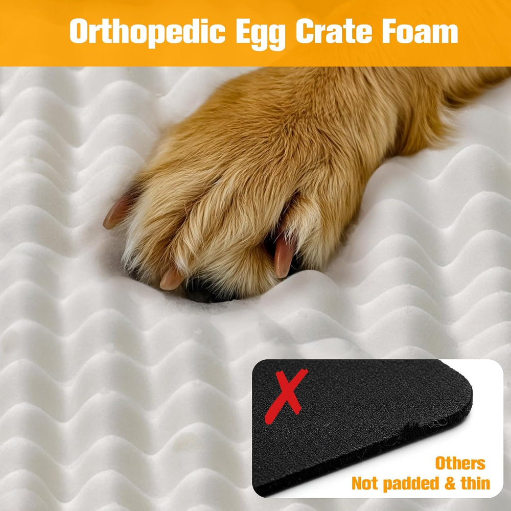 PETICON Convertible Backseat Extender for Dogs, Hard Bottom Dog Seat Cover