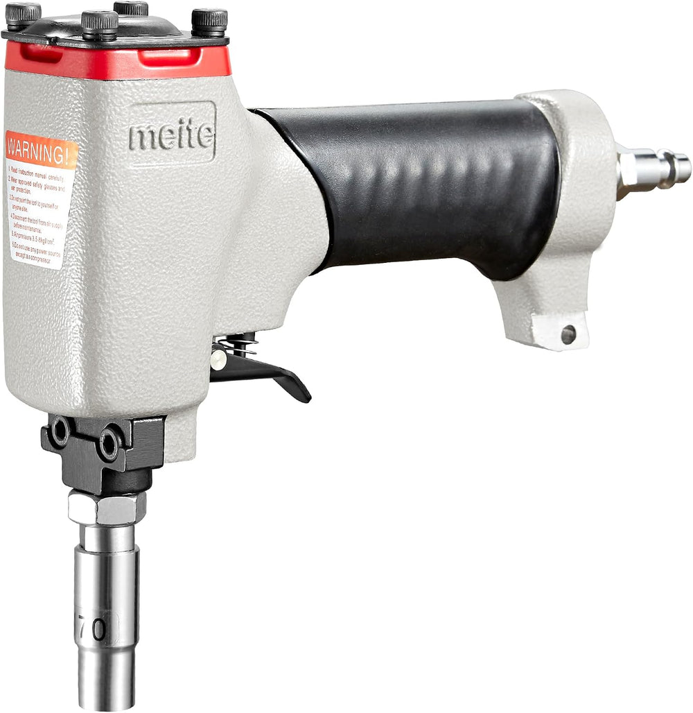 meite 1170 Pneumatic Deco Nail Gun 7/16 Inch (11.7mm) Head Diameter Air Decor...