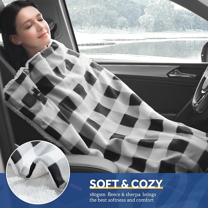 Sealy 12-Volt Heated Car Blanket