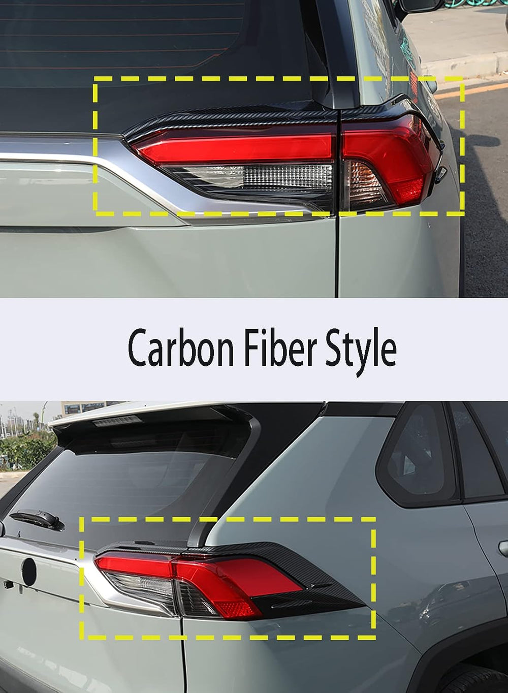 Car Accessories Fit for Toyota RAV4 2019 2020 2021 2022 2023 2024 2025 Tail L...