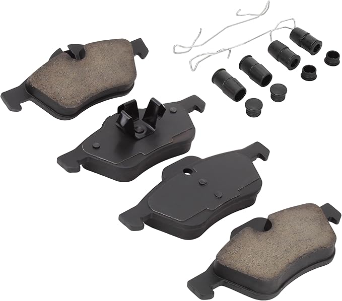 Premium Semi-Metallic Front Brake Pads Compatible
