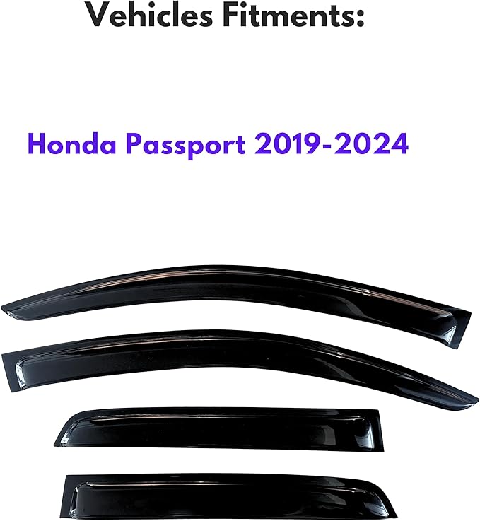 KPY Window Visors Compatible