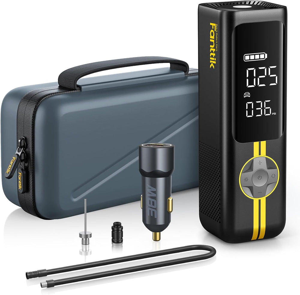 Fanttik X8 APEX Tire Inflator Portable Air Compressor, 1 Min Fast Inflation
