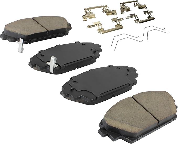 Premium Ceramic Front Brake Pads Compatible