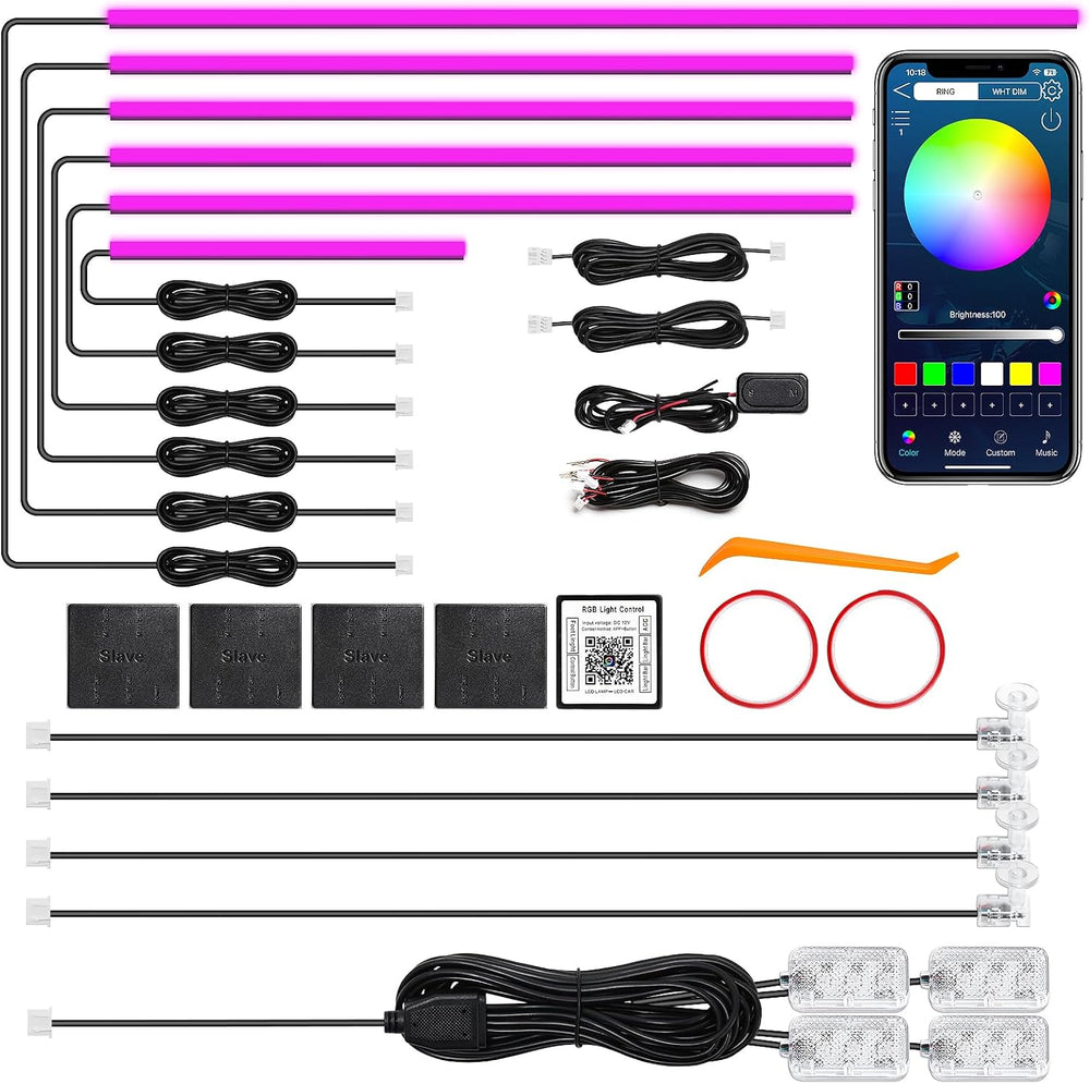 Acrylic Interior Car LED Strip Light