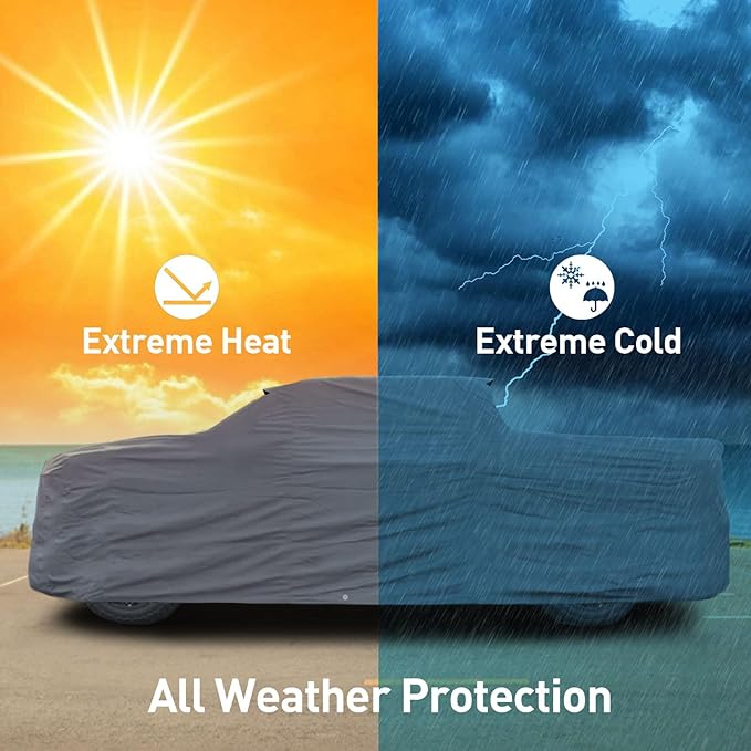 USCarCover Supreme All Weather Protection, Breathable Car Cover