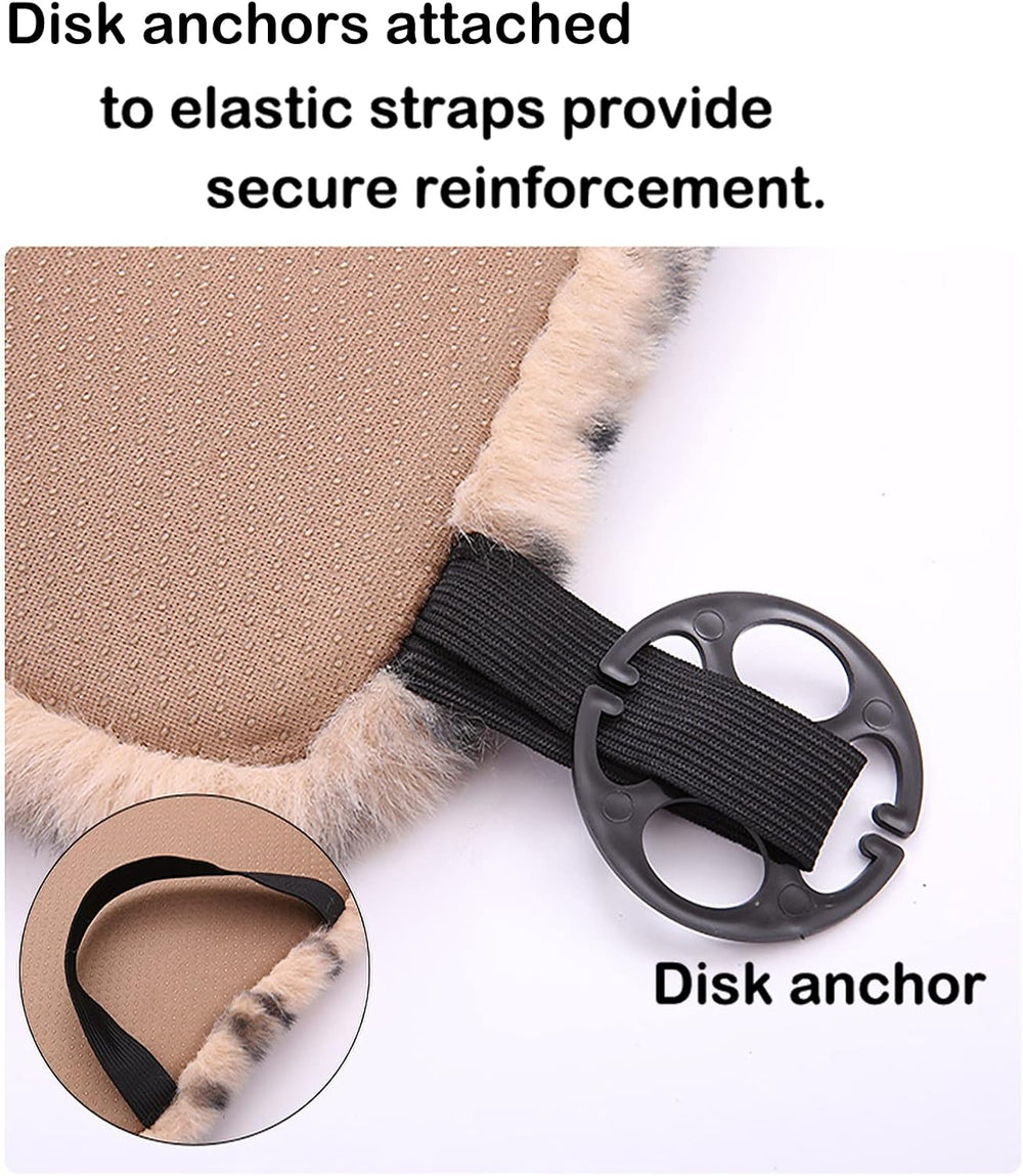 Fluffy Leopard Seat Covers for Cars Front Seat Covers Carseat Front Two Seat ...