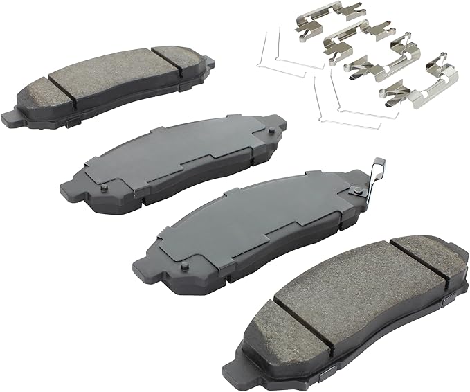 Premium Ceramic Front Brake Pads Compatible