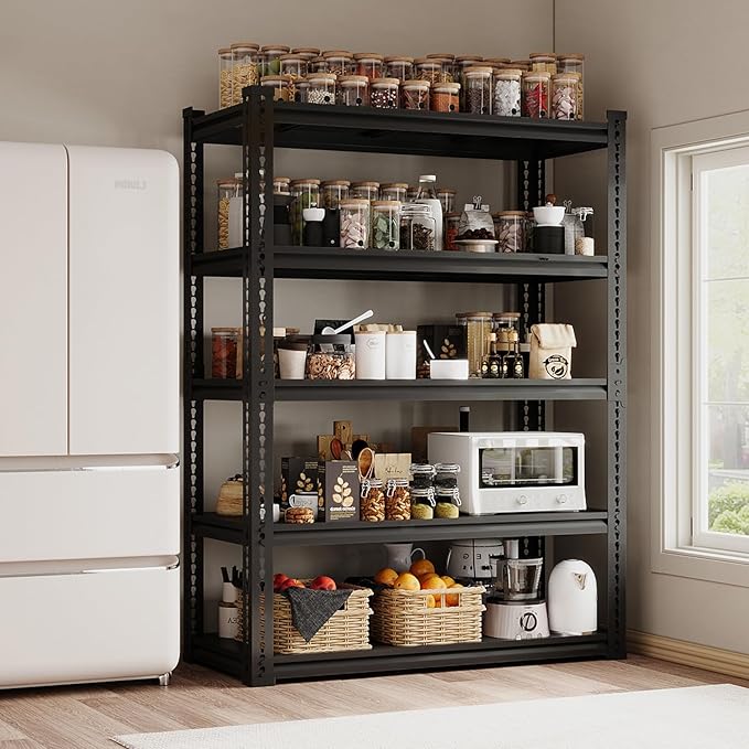 Garage Shelving, Boltless Assembly, Adjustable Large Garage Storage Shelves