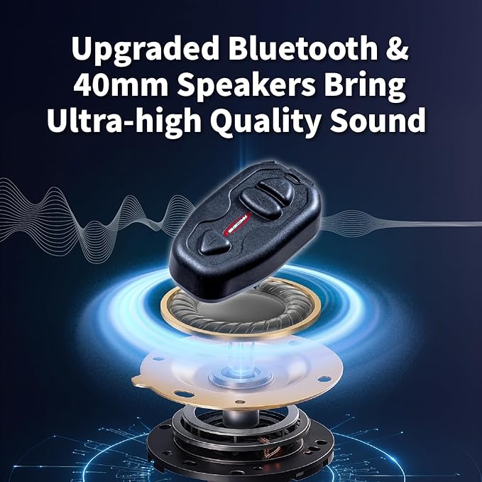 Salut Motorcycle Bluetooth Intercom Headset