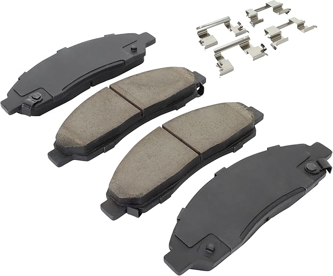 Premium Ceramic Front Brake Pads Compatible