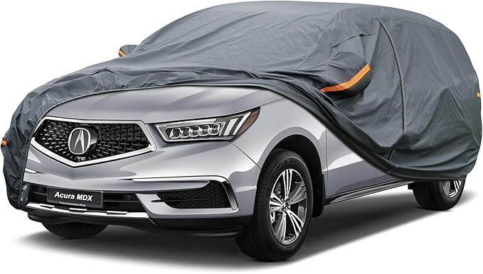 Premium Car Cover Custom Fit Acura MDX, 16 Layers Heavy Duty Car Cover