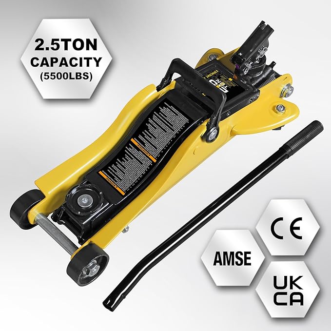 YELLOW JACKET 2.5 Ton Trolley Jack