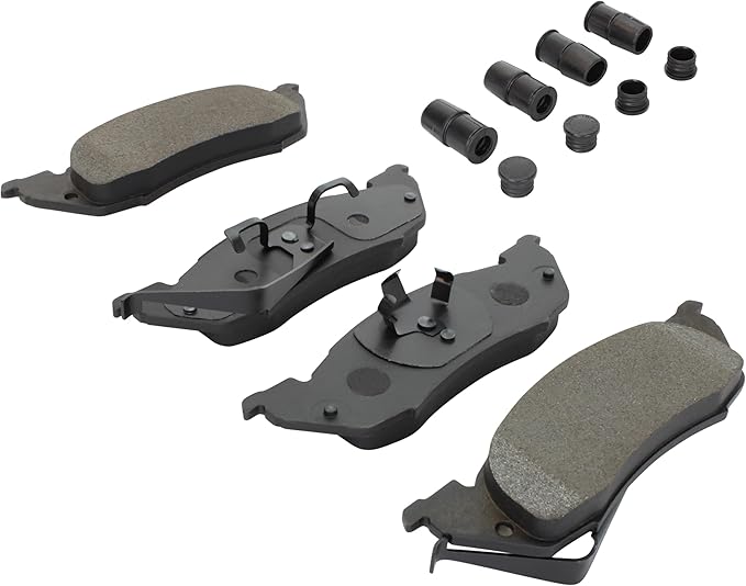 Premium Semi-Metallic Front Brake Pads Compatible
