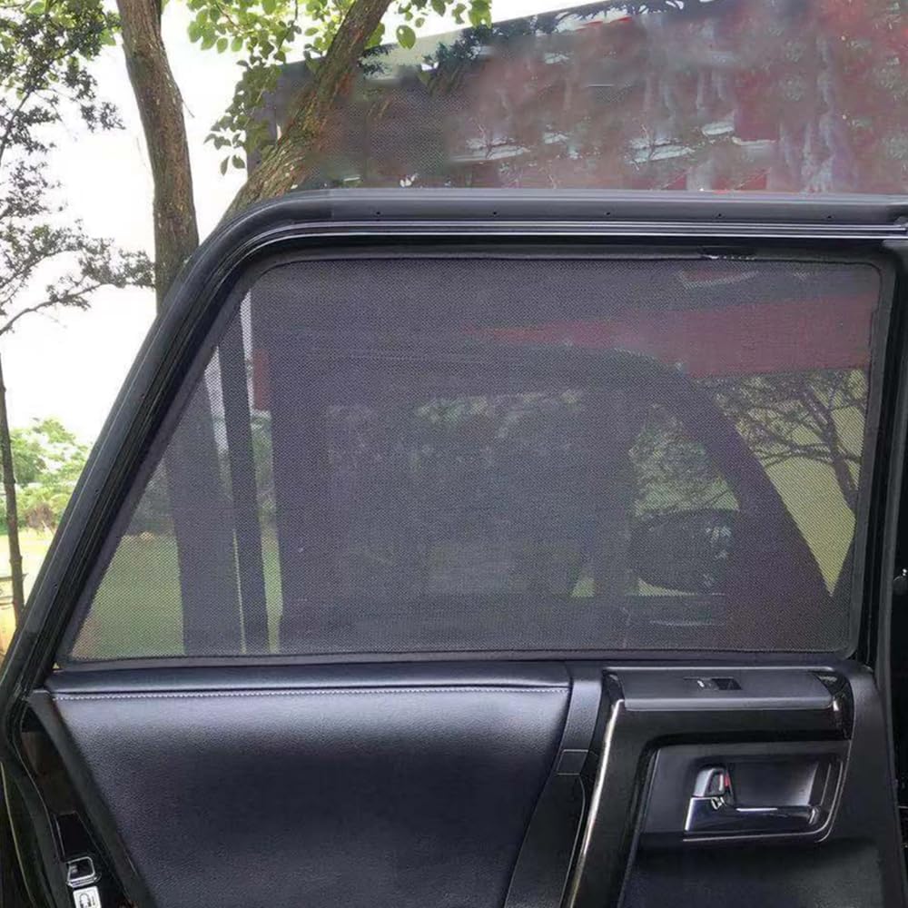 FEISHILINIYA Magnetic Car Rear Window Sunshades for Toyota for 4RUNNER 2011-2...