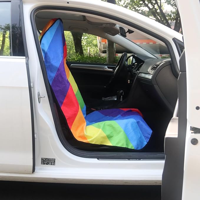 Car Seat Cover Protector Front Seats, (2Pcs)