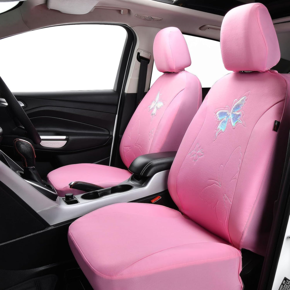 Flying Banner Butterfly car seat Covers ful Set Fashion Universal Lady Woman ...